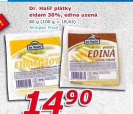 Sýr Eidam 30% Dr.Halíř