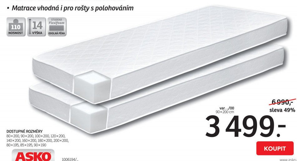 Matrace Medixo Primo Set - ASKO akcniletaky.com