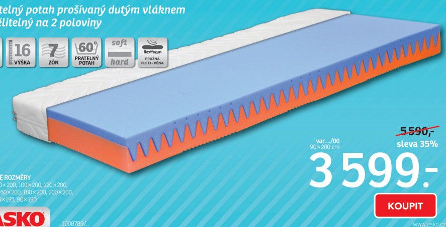 Matrace MEDIXO GITTA - ASKO akcniletaky.com