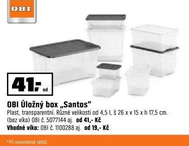 OBI Úložný box „Santos“