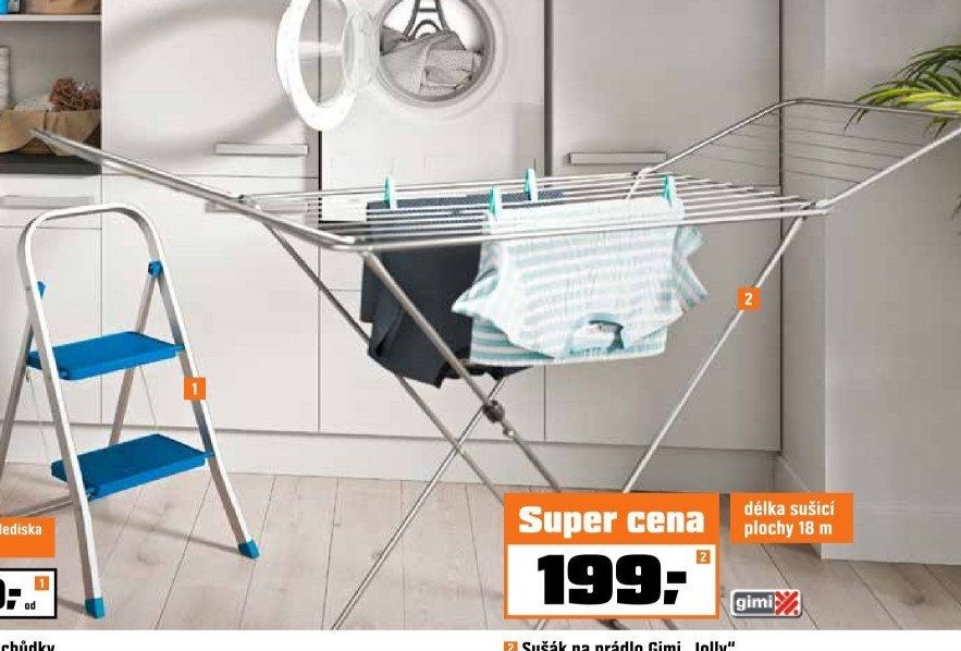 Sušák na prádlo Gimi „Jolly“