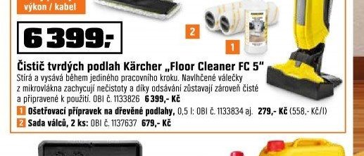 Čistič tvrdých podlah Kärcher „Floor Cleaner FC 5“
