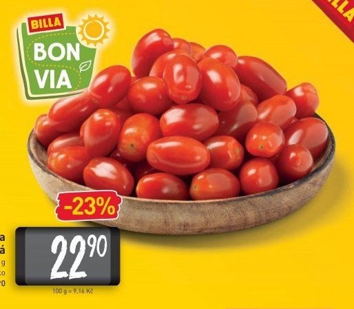 Bonvia Rajčata cherry oválná