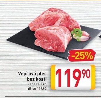 Vepřová plec bez kosti