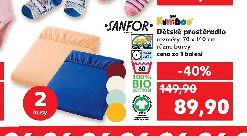 Kuniboo Dětské prostěradlo