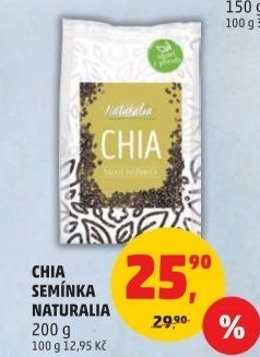 Chia semínka Naturalia - Penny Market akcniletaky.com