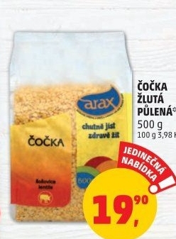 Čočka žlutá Arax