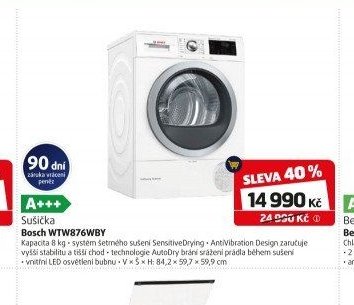 Bosch WTW876WBY