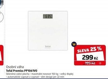 Osobní váha Tefal Premiss PP1061V0