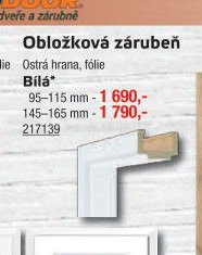 Obložková zárubeň Bílá - UNI HOBBY akcniletaky.com