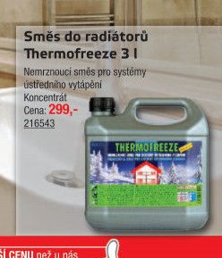 Směs do radiátorů Thermofreeze 3 l - UNI HOBBY akcniletaky.com
