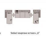 Sedací souprava ve tvaru „U“ - ASKO akcniletaky.com