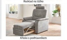 Křeslo s podhlavníkem - ASKO akcniletaky.com