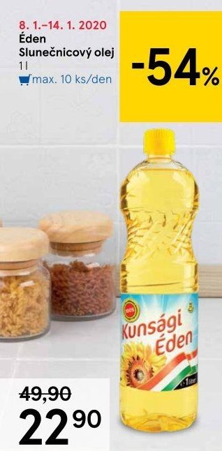 Éden Slunečnicový olej 1 l