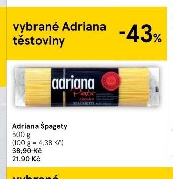 Adriana Špagety 500 g