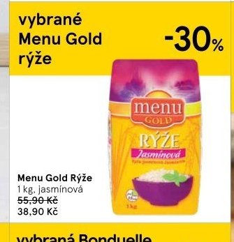 Menu Gold Rýže 1 kg, jasmínová