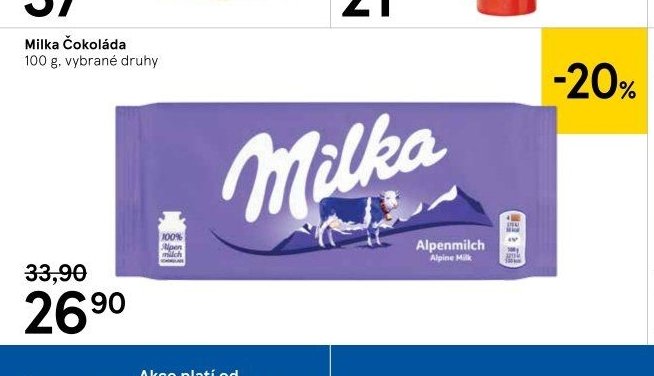 Milka Čokoláda 100 g