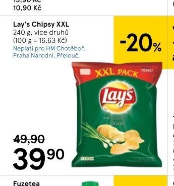 Lay's Chipsy XXL