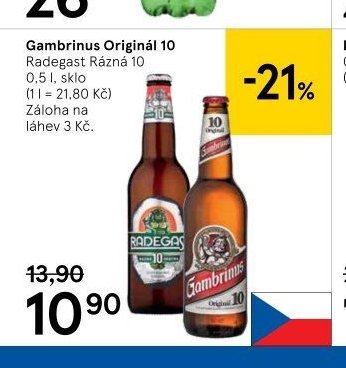 Gambrinus Originál 10