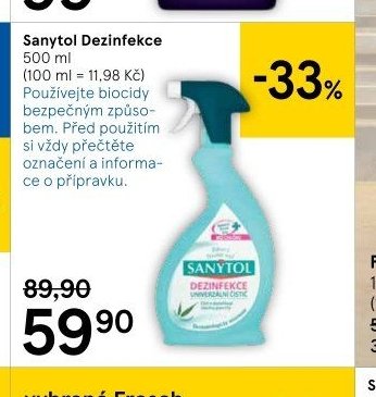 Sanytol Dezinfekce