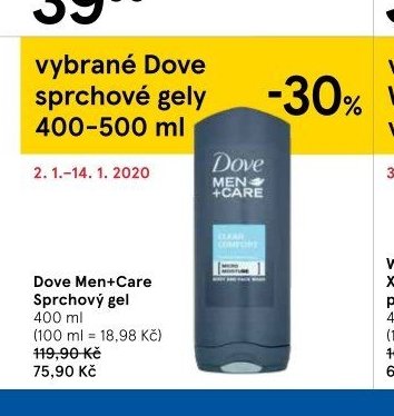 Dove Men+Care Sprchový gel