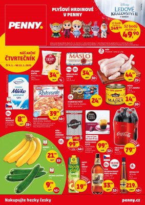 akční leták Penny Market 9.1.2020-12.1.2020