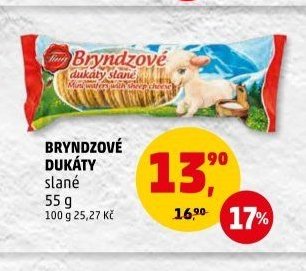 BRYNDZOVÉ DUKÁTY slané