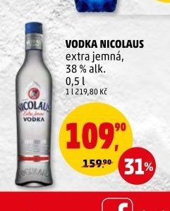 VODKA NICOLAUS extra jemná