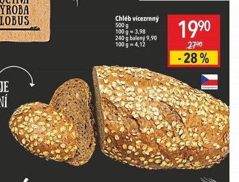 Chléb vícezrnný