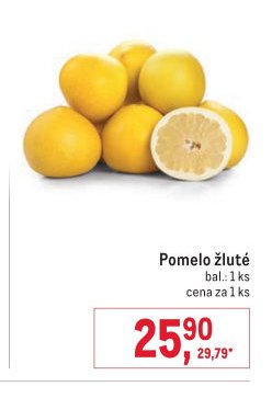 Pomelo žluté