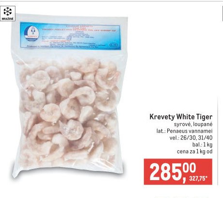 Krevety White Tiger