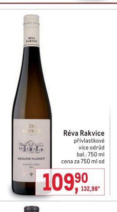 Réva Rakvice přívlastkové