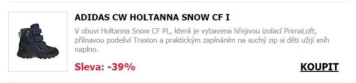 ADIDAS CW HOLTANNA SNOW CF I