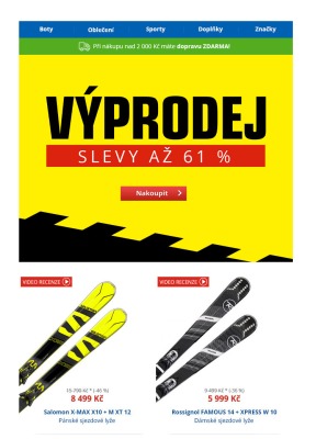 akční leták Sportisimo 9.1.2020-14.1.2020