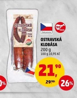 OSTRAVSKÁ KLOBÁSA