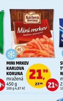 Mini mrkev Karlova Koruna