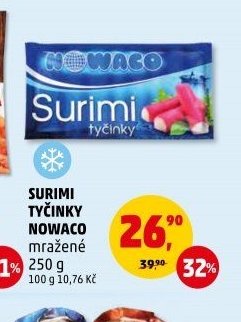 Surimi tyčinky Nowaco