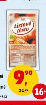 Listové těsto
