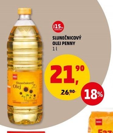 SLUNEČNICOVÝ OLEJ PENNY