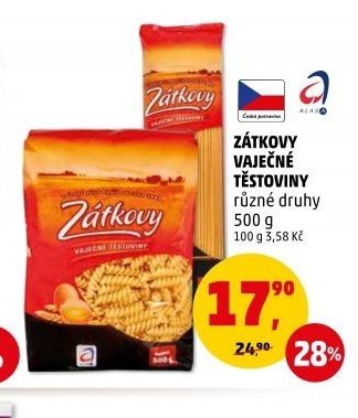 ZÁTKOVY VAJEČNÉ TĚSTOVINY