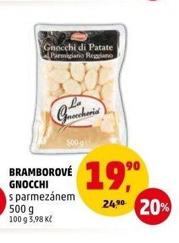 BRAMBOROVÉ GNOCCHI s parmezánem