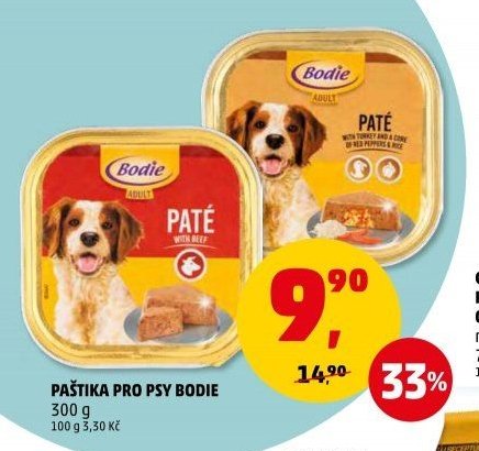 PAŠTIKA PRO PSY BODIE
