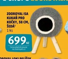 ZOOROYAL ISA KUKAŇ PRO KOČKY, ŠEDÁ