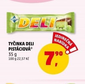 Tyčinka Deli pistáciová