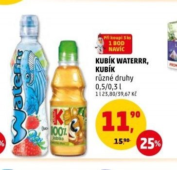 KUBÍK WATERRR, KUBÍK