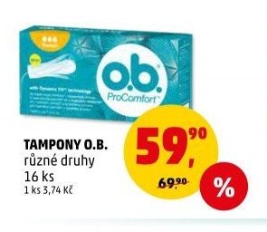 Tampony o.b.