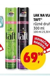 Lak na vlasy Taft