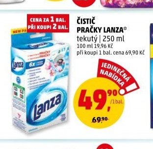 ČISTIČ PRAČKY LANZA