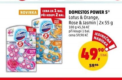 DOMESTOS POWER 5