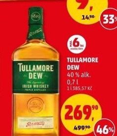 Whisky irská Tullamore Dew